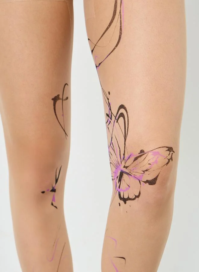 ستايلي جوارب طويلة ستوكينغ بدرجة شفافية 15 دينير